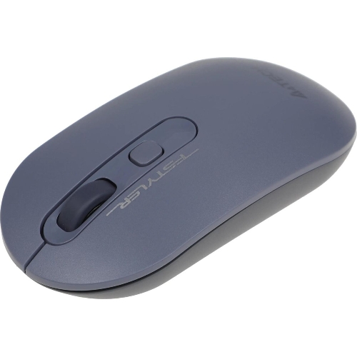 Мышь беспроводная A4Tech Fstyler FG20 пепельный/синий, 2000 dpi, радиоканал, USB, кнопки - 4
