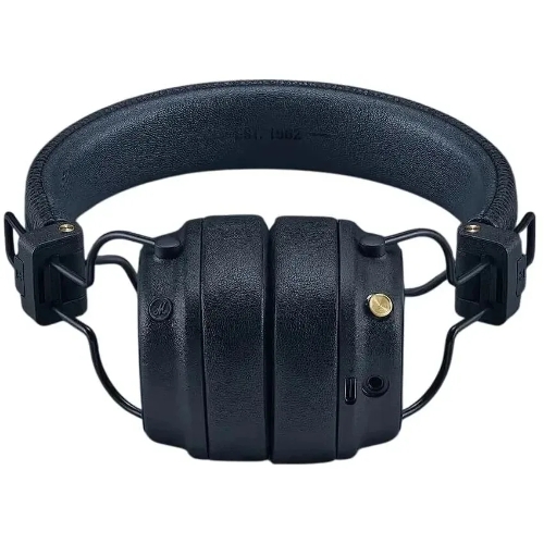 Беспроводные/проводные наушники Marshall Major V синий, накладные, Bluetooth + проводной, беспроводная зарядка, до 100 ч