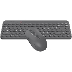 Комплект клавиатура+мышь A4Tech FStyler FG3200 Air2 беспроводной, USB, 2000 DPI, серый