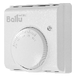 Комплект обогреватель инфракрасный Ballu BIH-GTW-1.3 + BMT-1 белый, 1300 Вт, 26 м2, термостат