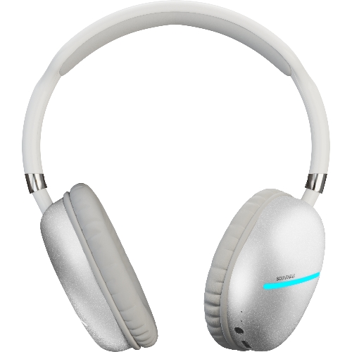 Беспроводные/проводные наушники Soundmax SM-HP2200B белый, накладные, Bluetooth + проводной, до 6 ч