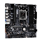 Материнская плата ASRock B650M PG Lightning, AM5, AMD B650, 4xDDR5, 4xSATA, 3xM.2, 1xPCIe 3.0 x4, 1xPCIe 4.0 x16, 1xDP, 1xHDMI, 1x2.5Gb LAN, 1xUSB 3.2 Gen 2, 2xUSB 3.2 Gen 1, 4xUSB 2.0, 3x3.5 мм, 7.1, Micro-ATX