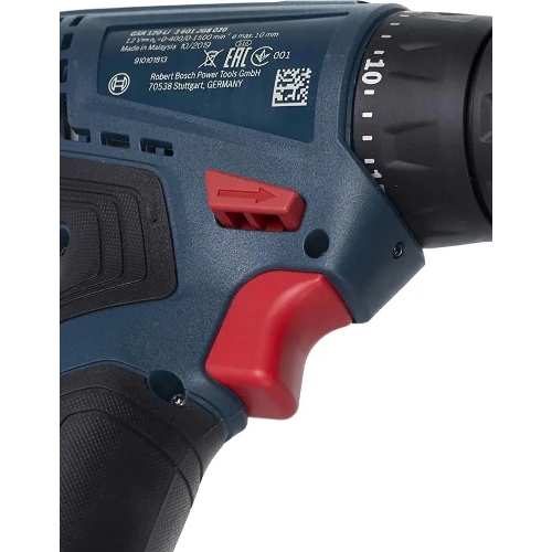 Дрель-шуруповерт Bosch GSR 120-LI C, 12 В, 2 Ач, 30 Нм, щеточный