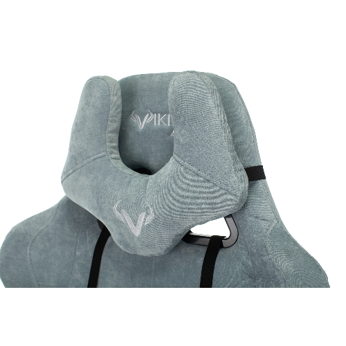 Кресло Бюрократ VIKING KNIGHT LT28 FABRIC серо-голубой, ткань, 120 кг, механизм качания