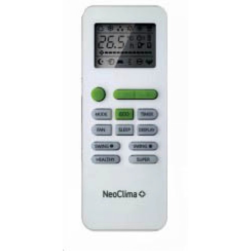 Кондиционер сплит-система настенного типа Neoclima Pro-Health NS/NU-HAP24TWI32 инвертор, 24000 BTU, 70 м², 30/47 дБ, охлаждение, обогрев, осушение