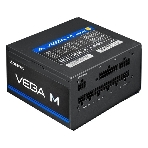 Блок питания Chieftec Vega M PPG-850-C (ATX 3.1, 850W, 80 PLUS GOLD, Active PFC, 135мм fan, Gen5 PCIe, Full Cable Management) Retail