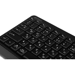 Клавиатура беспроводная A4Tech Fstyler FBK11, USB, Bluetooth/Радиоканал, черный/серый