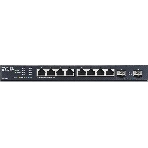 Коммутатор мультигигабитный Smart L3 Lite Zyxel NebulaFlex XMG1915-10E, 8xRJ-45: 1/2.5G, 2xSFP+, бесшумный (без вентилятора)