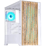 Компьютерный корпус Aerocool/Formula TimberLine T0 белый без БП mATX 6x120мм 6x140мм 2xUSB3.0 audio