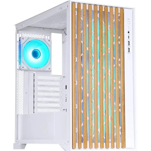 Компьютерный корпус Aerocool/Formula TimberLine T0 белый без БП mATX 6x120мм 6x140мм 2xUSB3.0 audio