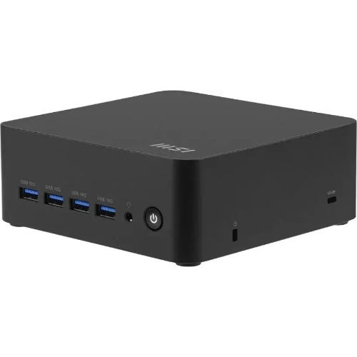 Мини ПК MSI Cubi Z AI 8M-008XRU Ryzen 5 8645HS (4.3) 16Gb SSD 512Gb 760M без ОС WiFi BT 120W (9S6-B03231-019)