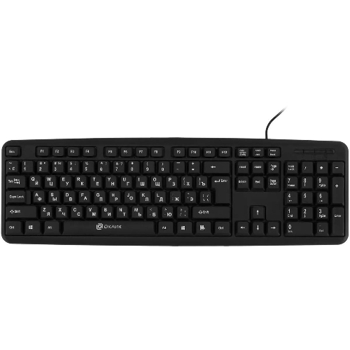 Клавиатура Oklick 180M проводная, USB Type-A, чёрный