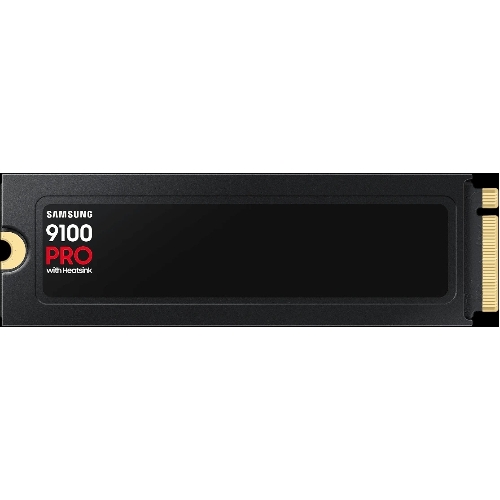 Накопитель SSD 1Tb Samsung 9100 PRO, M.2, PCI-E 5.0 x4, TLC 3D NAND R/W - 14800/13400 Mb/s с радиатором