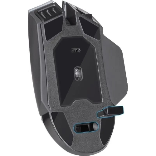 Мышь беспроводная Defender Oneshot GM-067 черный, 3200 dpi, радиоканал, USB, кнопки - 7