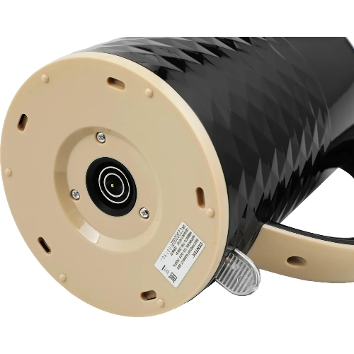 Чайник электрический Centek CT-0025 черный металл 1.8л, 1800W, двойные стенки, кнопка вкл. на ручке
