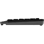 Клавиатура беспроводная A4Tech Fstyler FBK11, USB, Bluetooth/Радиоканал, черный/серый