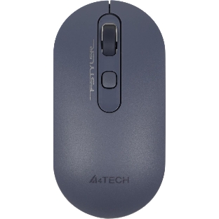 Мышь беспроводная A4Tech Fstyler FG20 пепельный/синий, 2000 dpi, радиоканал, USB, кнопки - 4