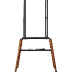 Подставка для телевизора Cactus CS-ST3645BKWN черный/орех, 43