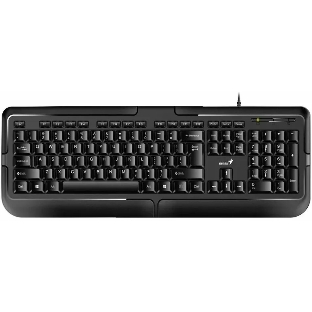 Клавиатура проводная Genius keyboard KB-118 II,RU,USB, черный