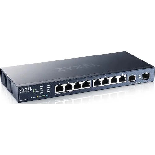 Коммутатор мультигигабитный Smart L3 Lite Zyxel NebulaFlex XMG1915-10E, 8xRJ-45: 1/2.5G, 2xSFP+, бесшумный (без вентилятора)