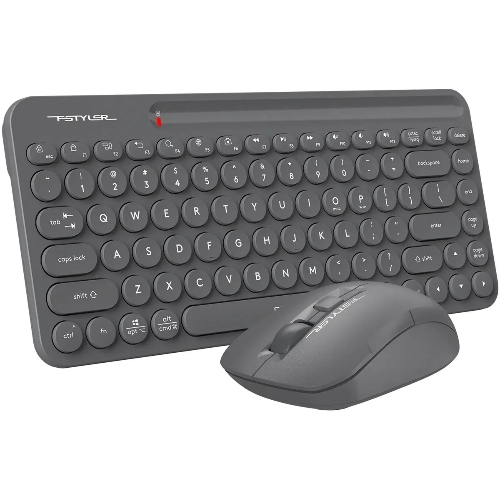 Комплект клавиатура+мышь A4Tech FStyler FG3200 Air2 беспроводной, USB, 2000 DPI, серый