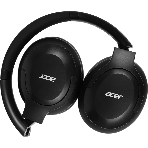 Беспроводные/проводные наушники Acer OHR304 черный, полноформатные, Bluetooth + проводной, активное шумоподавление, до 16 ч