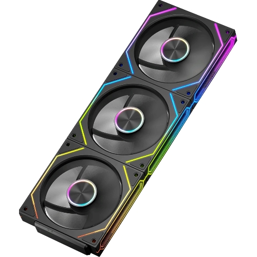 Вентилятор для корпуса PcCooler F3 X120R BK Reverse ARGB 120х120x25 черный 4-pin 28.4дБ (F3 X120R ARGB BK) Ret