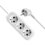 Удлинитель DEFENDER (99369) R330 16 А, 3 роз х 10 м, белый