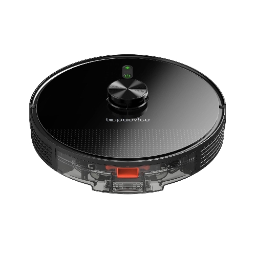 Робот-пылесос TopDevice TDSRC003_BK черный, 40 Вт, 2600 мА·ч Li-Ion, уборка влажная/сухая, пылесборник контейнер 0.4 л