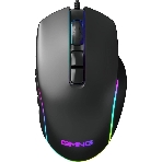 Мышь проводная GMNG XM003 черный, 32000 dpi, USB, кнопки - 10