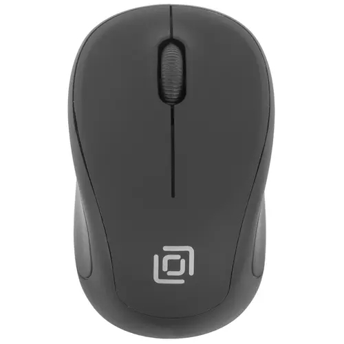 Мышь беспроводная Oklick 665MW черный, 1000 dpi, радиоканал, USB, кнопки - 3