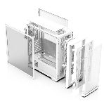 Компьютерный корпус MidiTower Zalman Z10 DUO White (без блока питания) (Zalman Z10 DUO White)