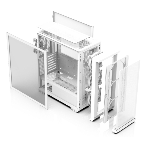 Компьютерный корпус MidiTower Zalman Z10 DUO White (без блока питания) (Zalman Z10 DUO White)