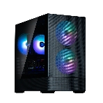 Компьютерный корпус ZALMAN P30 AIR, MATX, BLACK, WINDOW, 2xCombo (3.5'' or 2.5''), 3x2.5