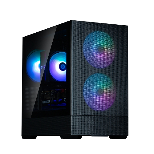 Компьютерный корпус ZALMAN P30 AIR, MATX, BLACK, WINDOW, 2xCombo (3.5'' or 2.5''), 3x2.5