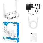 Роутер Cudy WR300 N300 10/100BASE-TX/Wi-Fi белый