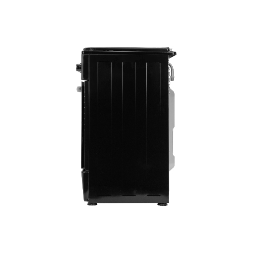 Плита газовая Kraft KF-FSK5301GbL черный, конфорок 4 газовых, духовка 58 л, 50 см x 85.5 см x 55.6 см