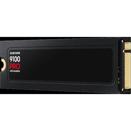 Накопитель SSD 1Tb Samsung 9100 PRO, M.2, PCI-E 5.0 x4, TLC 3D NAND R/W - 14800/13400 Mb/s с радиатором