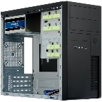 Компьютерный корпус CHIEFTEC MESH XT-01B-OP без БП, черный, mATX
