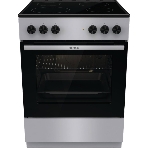 Плита электрическая Gorenje GEC6A11SG серый, конфорок 4 электрических, духовка 65 л, 60 см x 85 см x 60 см