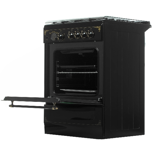 Плита газовая Gefest ПГ 6100-03 0179 черный, конфорок 4 шт, духовка 52 л, 60 см x 85 см x 60 см