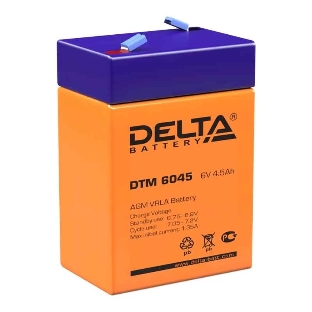 Батарея для ИБП Delta DTM 6045 (6V 4.5Ah)