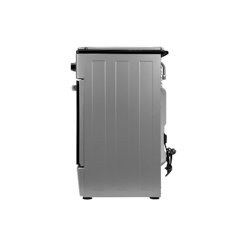 Плита комбинированная Kraft KF-FSK5302ES серый, конфорок 4 газовых, духовка 58 л, 50 см x 85.5 см x 55 см