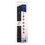 Сетевой фильтр Smartbuy (SBSP-30K-Pro) - 6 роз х3,0 м - черный