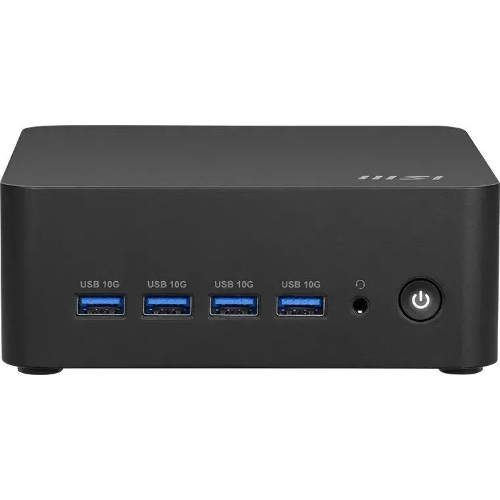 Мини ПК MSI Cubi Z AI 8M-008XRU Ryzen 5 8645HS (4.3) 16Gb SSD 512Gb 760M без ОС WiFi BT 120W (9S6-B03231-019)