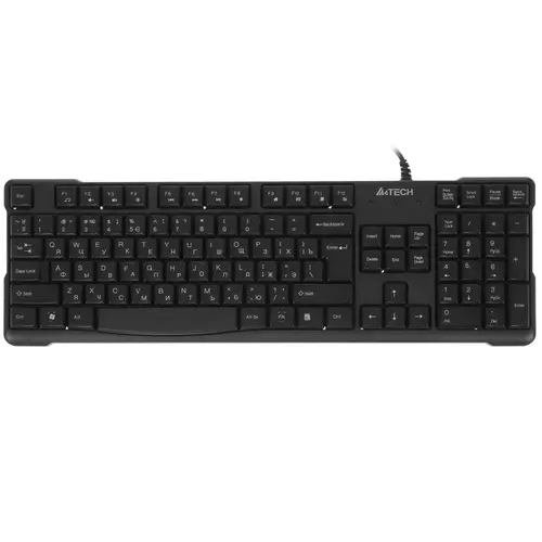 Клавиатура A4Tech KR-750 проводная, USB Type-A, чёрный