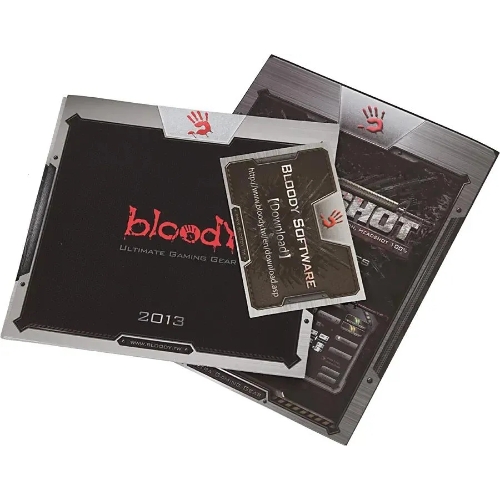 Мышь проводная A4Tech Bloody V8M Max черный, 12000 dpi, USB, кнопки - 10