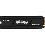 Накопитель SSD Kingston Fury Renegade, 4Tb, PCIe 4.0 x4, M.2 2280, NVMe, R/W 7300/7000, с радиатором