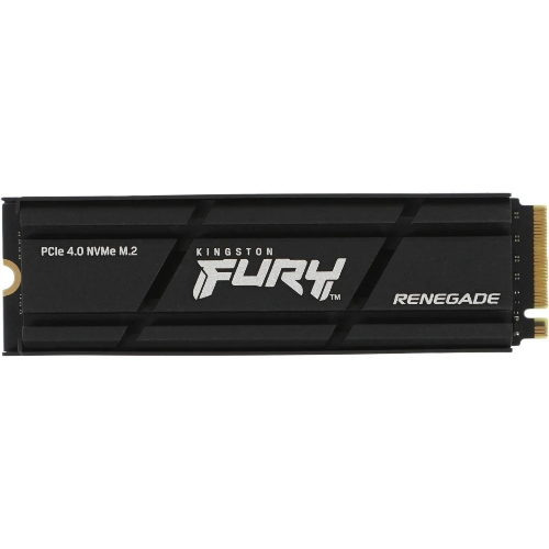 Накопитель SSD Kingston Fury Renegade, 4Tb, PCIe 4.0 x4, M.2 2280, NVMe, R/W 7300/7000, с радиатором