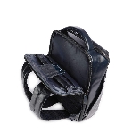 Рюкзак мужской Piquadro Blue Square CA6591B2/BLU2, кожа, темно-синий